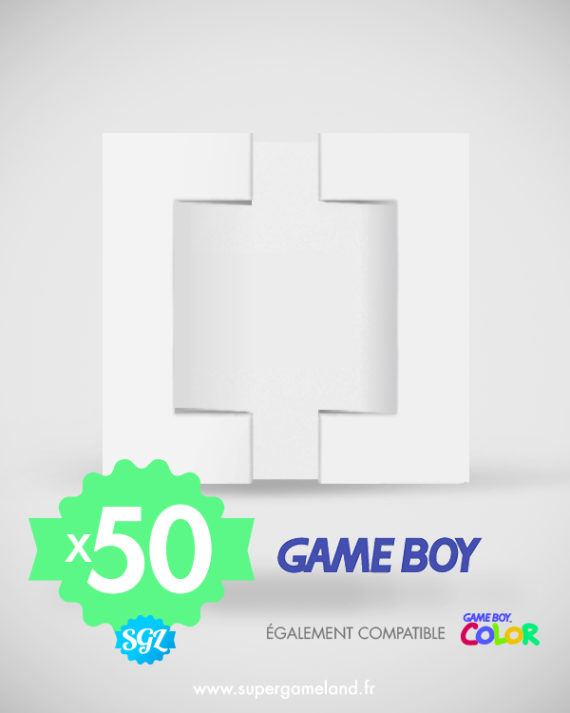 50 Cales de remplacement Nintendo Game Boy GB GameBoy Color GBC PAL FR