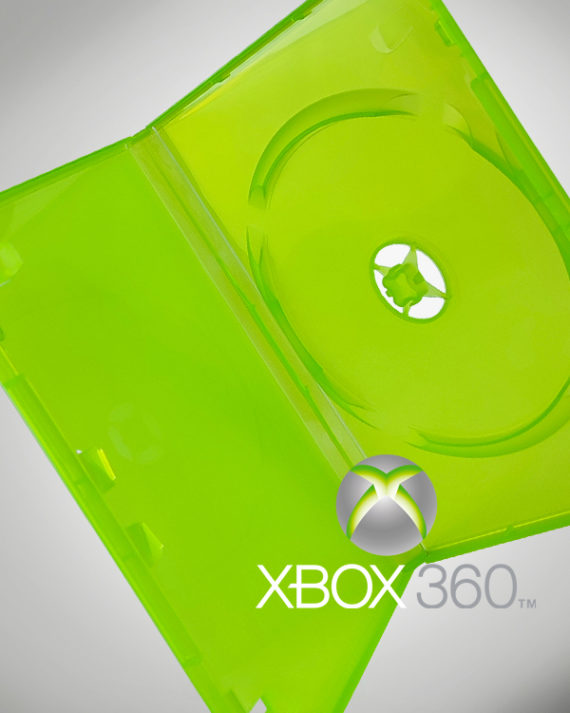 Boîtier de remplacement Vert transparent pour Xbox 360 – Image 2