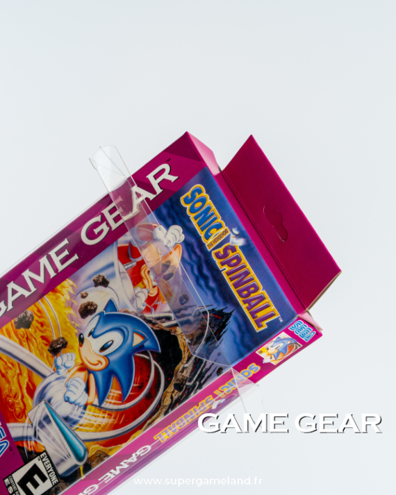 Crystal box - Étui de protection 0,4 mm - pour boîte de jeu Sega Game Gear (GG US) – Image 3