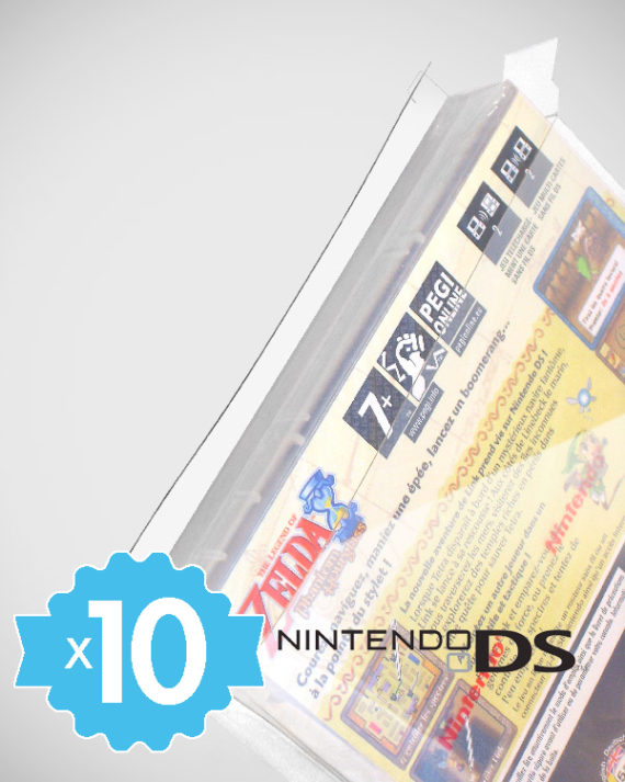 10 Crystal box Étuis de protection pour boîte de jeu Nintendo DS NDS 0,4 mm – Image 2
