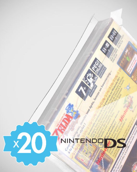 20 Crystal box Étuis de protection pour boîte de jeu Nintendo DS NDS 0,4 mm – Image 2