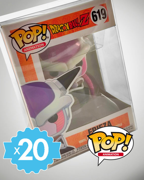 20 Crystal box Étuis de protection pour boîte de figurine Funko Pop 0,4 mm