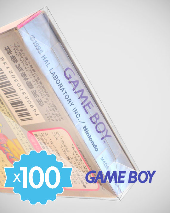 100 Crystal box Étuis de protection Nintendo Game Boy (Grand format JAP) 0,4 mm – Image 2