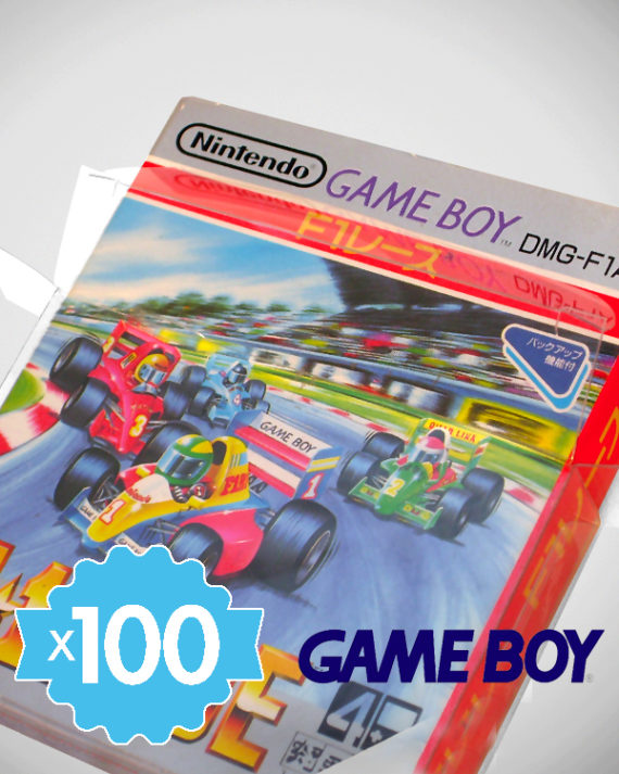 100 Crystal box Étuis de protection Nintendo Game Boy (GB JAP) 0,4mm
