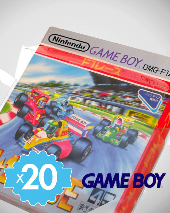 20 Crystal box Étuis de protection Nintendo Game Boy (GB JAP) 0,4mm