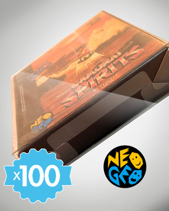 100 Crystal box Étuis de protection pour boîte de jeu SNK Neo-Geo AES 0,5 mm – Image 2