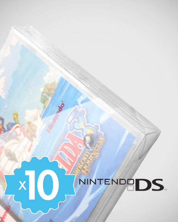 10 Crystal box Étuis de protection pour boîte de jeu Nintendo DS NDS 0,4 mm