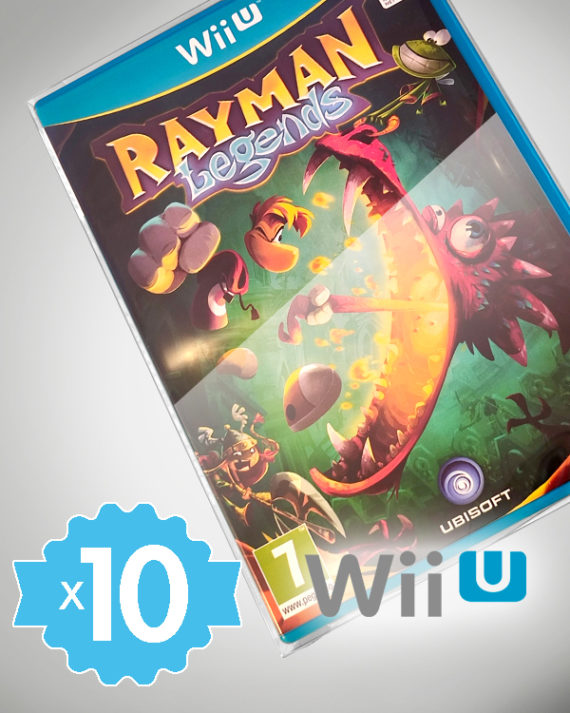 10 Crystal box Étuis de protection pour boîte de jeu Nintendo Wii U 0,4 mm