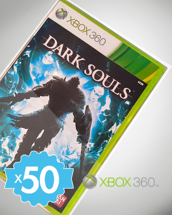 50 Crystal box Étuis de protection pour boîte de jeu Microsoft Xbox 360 0,4 mm