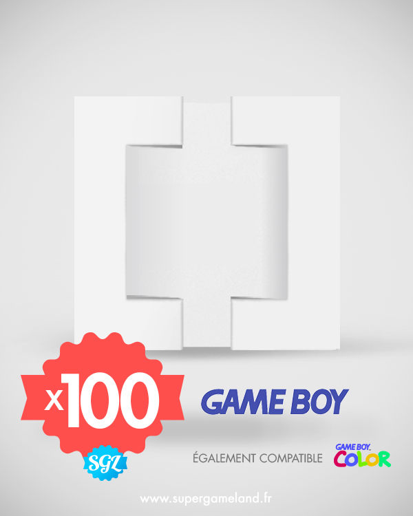 100 Cales de remplacement Nintendo Game Boy GB GameBoy Color GBC PAL FR