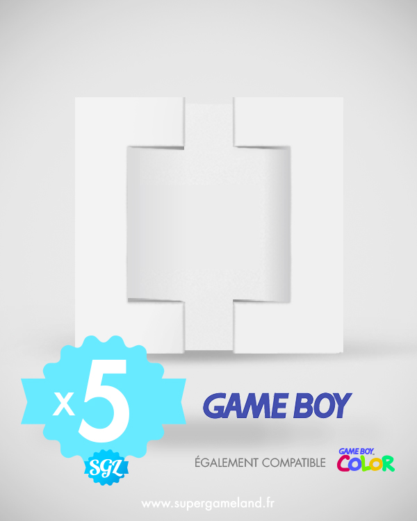 5 Cales de remplacement Nintendo Game Boy GB GameBoy Color GBC PAL FR