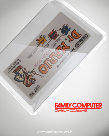 Crystal Box – Étui de protection pour cartouche de jeu Nintendo Famicom