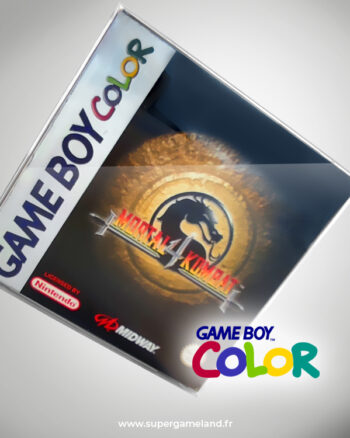 Crystal box pour boîte game boy color en version française (PAL)