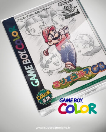 Crystal box pour boîte game boy color en version japonaise