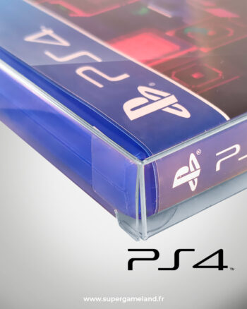 Crystal Box – Étui de protection pour boîte de jeu Sony Playstation 4