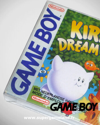 Boîtier de protection Crystal box sur une boîte Nintendo GameBoy Kirby Dream Land