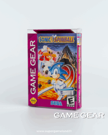 Crystal Box – Étui de protection pour boîte de jeu Sega Game Gear (version américaine)