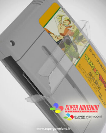 Crystal Box – Étui de protection pour cartouche de jeu Nintendo Super Famicom