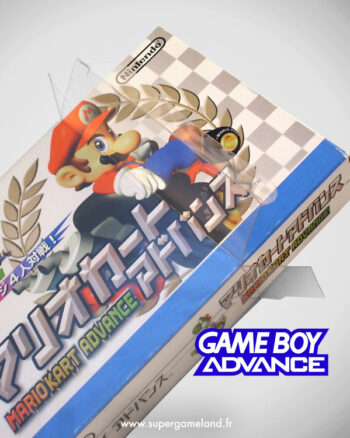 Crystal Box – Étui de protection pour boîte de jeu Nintendo Game Boy Advance (version japonaise)