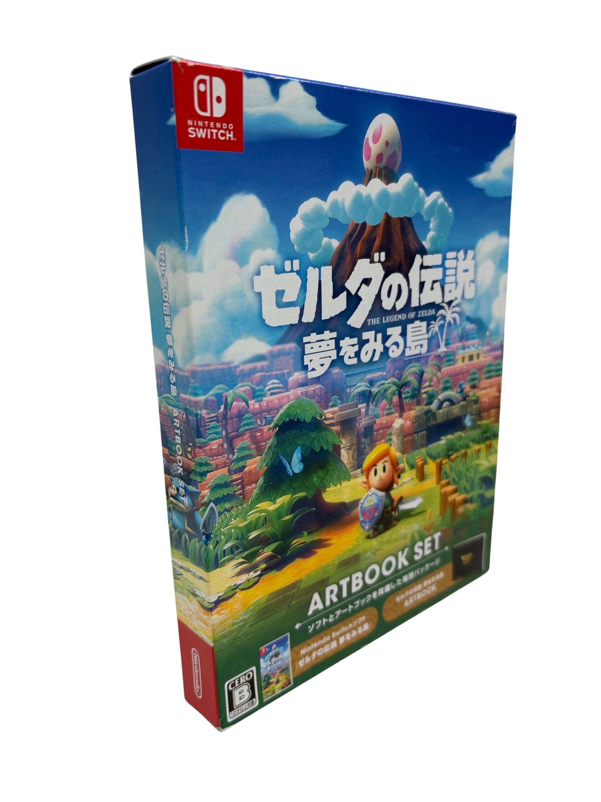 Crystal Box – Etui de protection Artbook Nintendo Switch Legend of Zelda : Link's Awakening