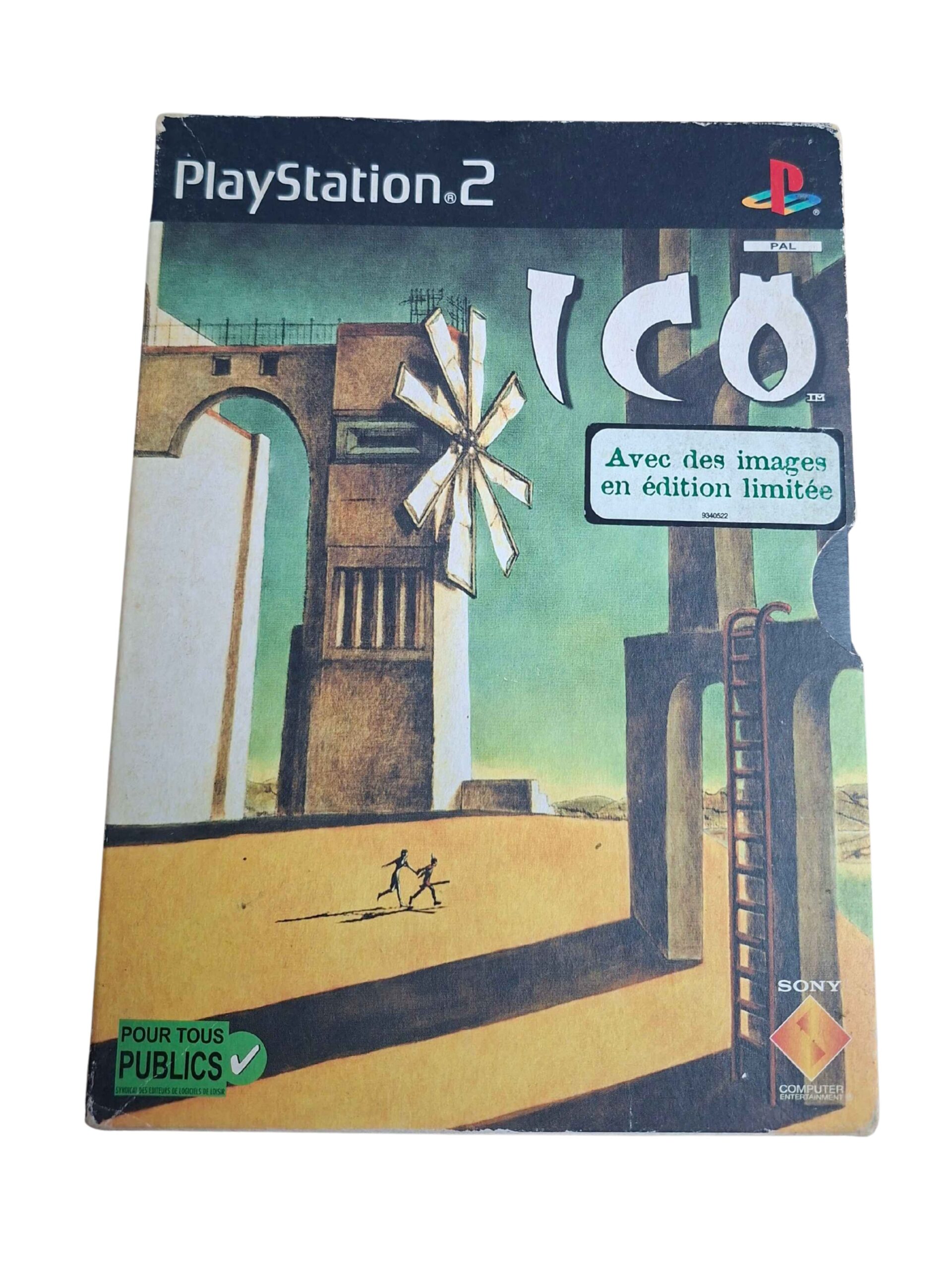 Crystal Box – Etui de protection ICO Collector Edition limitée Playstation 2